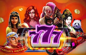 Tampilan permainan slot online dengan tema penuh warna dan menarik